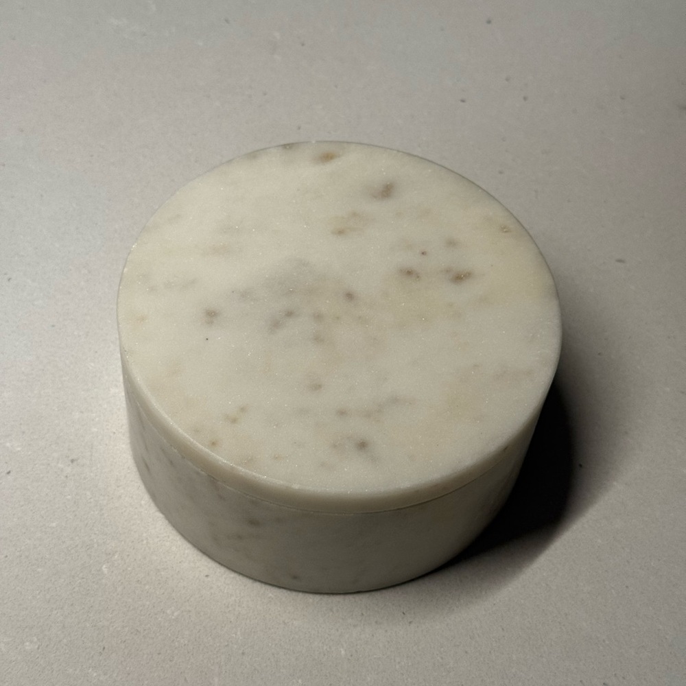 H&M Home Marble Storage Box with a Lid 5”